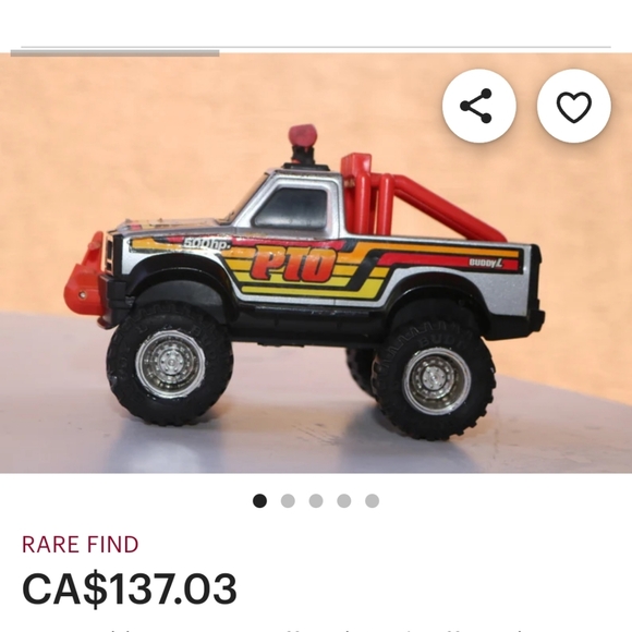 Vintage 1983 Buddy L PTO Truck Toy - Picture 6 of 16